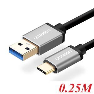 Cáp dữ liệu USB Type-C sang USB 3.0 Ugreen 30531 0.25M