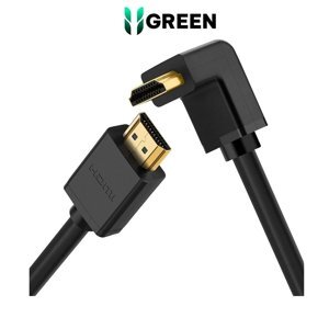 Cáp HDMI 1.4 dài 1M Bẻ Góc lên Ugreen 10120