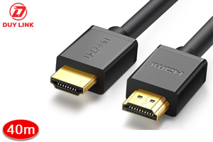 Cáp HDMI 1.4 dài 40m Ugreen 50764 hỗ trợ 4K2K có chip khuyếch đại