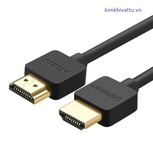 Cáp HDMI 1.4 Slim 4K2K dài 05M Ugreen 30822