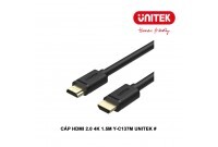 Cáp HDMI 1.5m Unitek Y-C137M