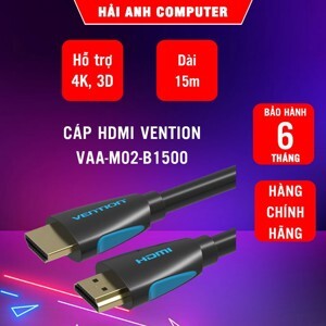 Cáp HDMI 15m Vention VAA-M02-B1500