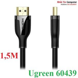 Cáp HDMI 2.0 dài 1,5m hỗ trợ hỗ trợ độ phân giải 4K@60Hz Ugreen 60439