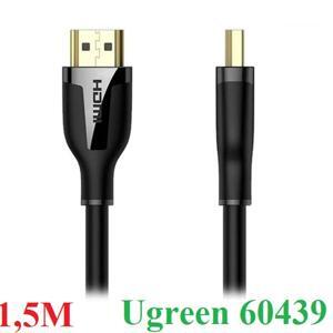 Cáp HDMI 2.0 dài 1,5m hỗ trợ hỗ trợ độ phân giải 4K@60Hz Ugreen 60439