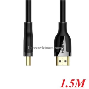 Cáp HDMI 2.0 dài 1,5m hỗ trợ hỗ trợ độ phân giải 4K@60Hz Ugreen 60439