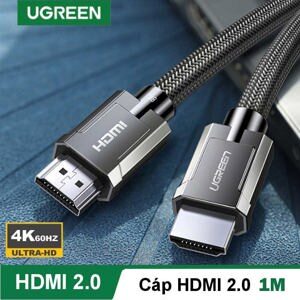 Cáp HDMI 2.0 dài 1m chuẩn 4K@60MHz Ugreen 70322