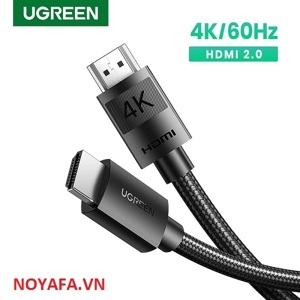 Cáp HDMI 2.0 dài 1M Ugreen 30999 bọc nylon 4K 2K