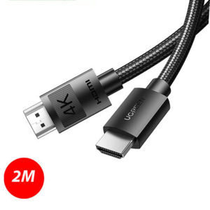 Cáp HDMI 2.0 dài 2M bọc nylon hỗ trợ độ phân giải 4K@60Hz Ugreen 40101 cao cấp