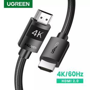 Cáp HDMI 2.0 dài 2M bọc nylon hỗ trợ độ phân giải 4K@60Hz Ugreen 40101 cao cấp