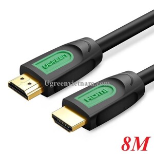 Cáp HDMI 2.0 Hỗ Trợ FullHD 1080p, 3D, 4K dài 8m Ugreen 40465