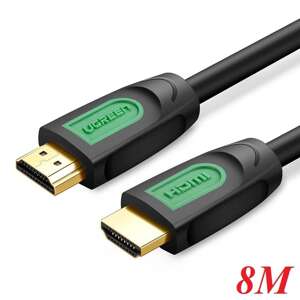 Cáp HDMI 2.0 Hỗ Trợ FullHD 1080p, 3D, 4K dài 8m Ugreen 40465