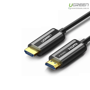 Cáp HDMI 2.0 sợi quang dài 80m Ugreen 50221