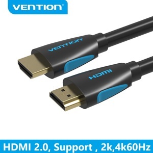 Cáp HDMI 2.0 tròn Vention VAA-M02-B500 5m