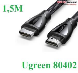 Cáp HDMI 2.1 dài 1.5m chuẩn 8K 60MHz Ugreen 80402