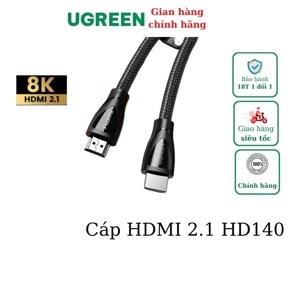 Cáp HDMI 2.1 dài 3m chuẩn 8K 60MHz Ugreen 80404