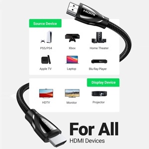 Cáp HDMI 2.1 dài 5M chuẩn Ugreen 80405