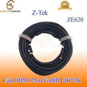 Cáp HDMI 25M mét Z-TEK ZE620