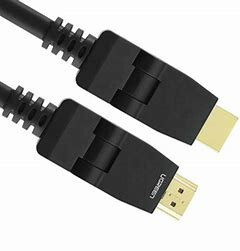 Cáp HDMI 2m đầu xoay 180 độ hỗ trợ full HD 4Kx2K chính hãng Ugreen 10126