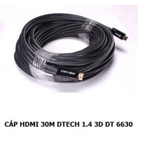 Cáp HDMI 30M DTECH DT-6630C chuẩn full HD 4K