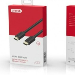 Cáp hdmi cho máy chiếu 20m chính hãng Unitek Y-C144