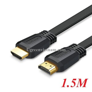 Cáp HDMI dài 1.5m dẹt hỗ trợ 4K Ugreen 50819