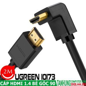 Cáp HDMI dài 2m bẻ góc xuống Ugreen 10173