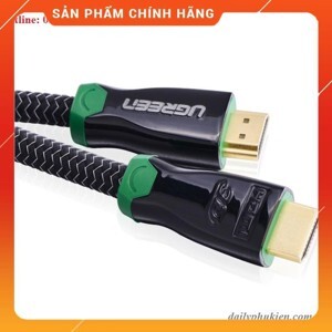 Cáp HDMI dài 2m bọc lưới chống nhiễu Ugreen 10292