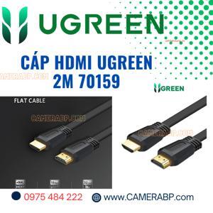 Cáp HDMI dài 2m dẹt hỗ trợ 4K Ugreen 70159