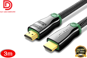 Cáp HDMI dài 3m bọc lưới chống nhiễu Ugreen 10293