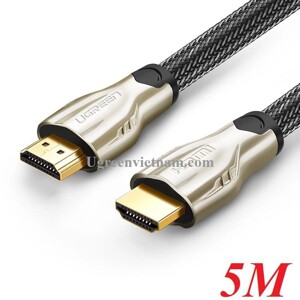 Cáp HDMI dài 5m bọc lưới chống nhiễu Ugreen 11193