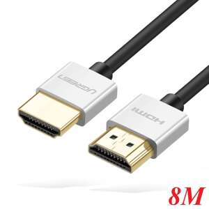 Cáp HDMI dài 8M siêu mỏng hỗ trợ 4K Ugreen 50305