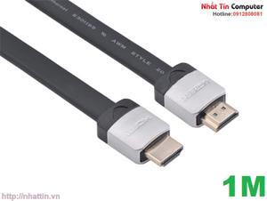 Cáp HDMI dẹt 1M Ugreen hỗ trợ 3D, 4K UG-10259