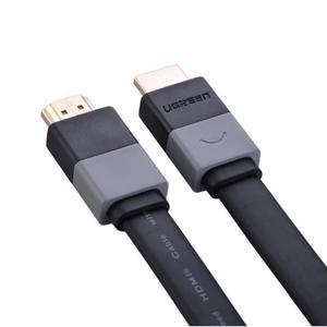 Cáp HDMI dẹt vỏ nhựa trợ 3D 4K Ugreen 30114 10m