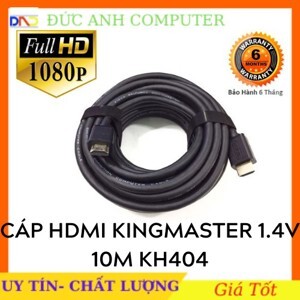 Cáp HDMI Kingmaster 1.4  10m KH404