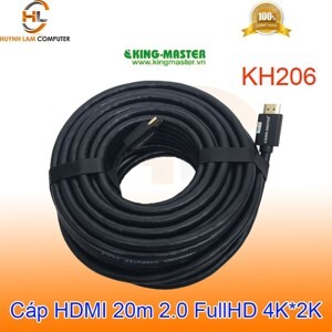 Cáp HDMI Kingmaster KH206