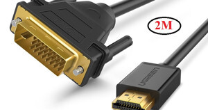 Cáp HDMI sang DVI 24+1 Ugreen 10135 dài 2m