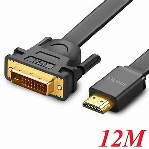 Cáp HDMI to DVI mỏng dẹt Ugreen 30141 12M