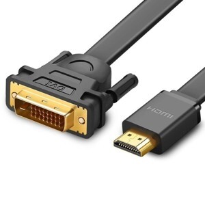 Cáp HDMI to DVI mỏng dẹt Ugreen 30141 12M