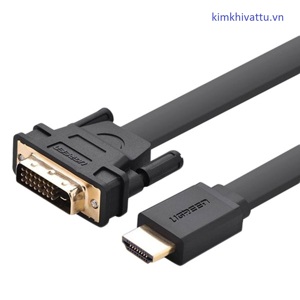 Cáp HDMI to DVI mỏng dẹt Ugreen 30105 1.5M