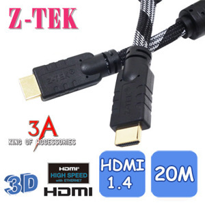 Cáp HDMI V1.4 dài 20m - chính hãng Z-Tek ZE575A