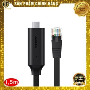 Cáp lập trình Console Type C to RJ45 dài 1.5m FTDI Ugreen 80186