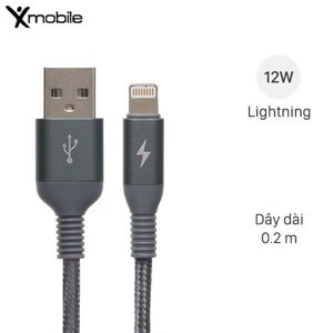 Cáp Lightning Xmobile LJET-L11