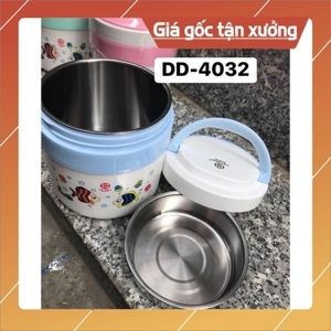 Cặp lồng cơm giữ nhiệt 2 Tầng Lồng Inox - 1.4 lít