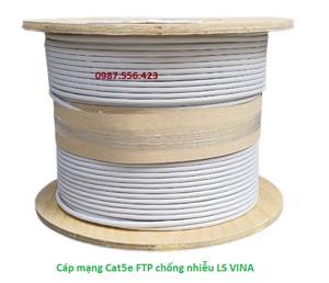 Cáp mạng 4 đôi LS CAT.5e F/UTP copper (FTP-E-C5G-E1ZN-X 0.5X4P/OR, LSZH, Orange)