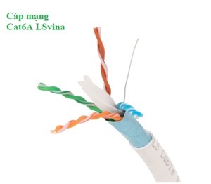 Cáp mạng 4 đôi LS CAT.6A F/UTP copper FTP-A-C6G-E1VN-M