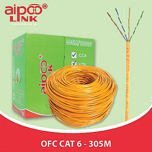 Cáp mạng Aipoo Link CAT5e UTP OFC