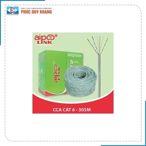 Cáp mạng Aipoo Link CAT6 UTP CCA