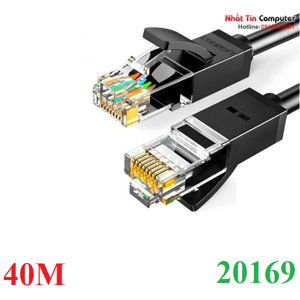 Cáp mạng bâm sẵn Cat6 dài 40m Ugreen 20169