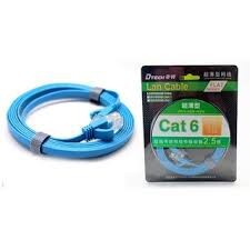 Cáp mạng bấm sẵn Dtech Cat 6 (DT-67F50) 5m