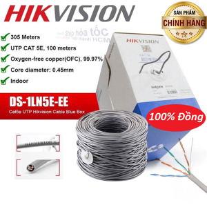 Cáp mạng CAT5E UTP Hikvision DS-1LN5E-E/E